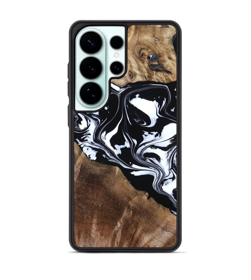 Galaxy S26 Ultra Wood Phone Case - Evie (Black & White, 808399)