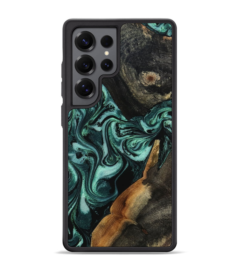Galaxy S25 Ultra Wood Phone Case - Marlie (Green, 808400)