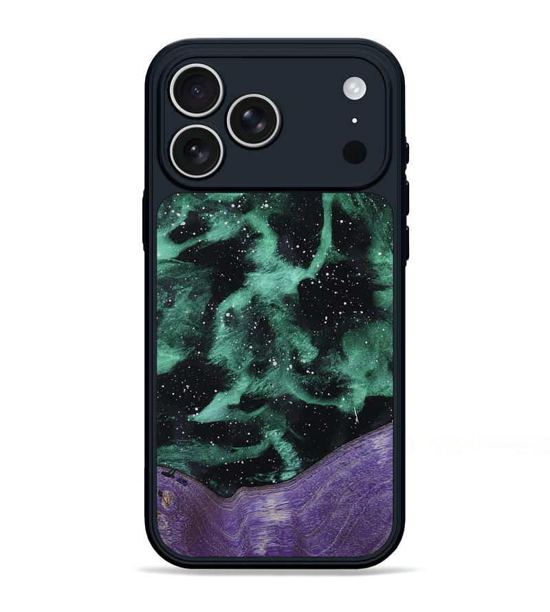 iPhone 17 Pro Max Wood Phone Case - Bear (Cosmos, 808450)
