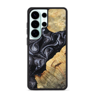 Galaxy S26 Ultra Wood Phone Case - Kenisha (Black & White, 808457)