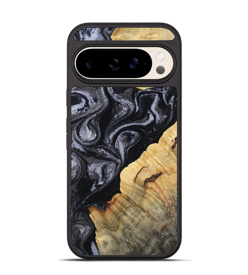 Pixel 10 Wood Phone Case - Kenisha (Black & White, 808457)