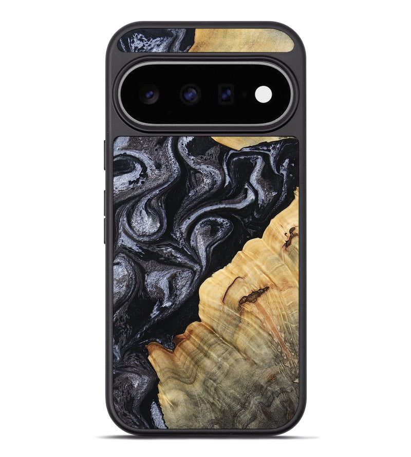 Pixel 11 Pro XL Wood Phone Case - Kenisha (Black & White, 808457)