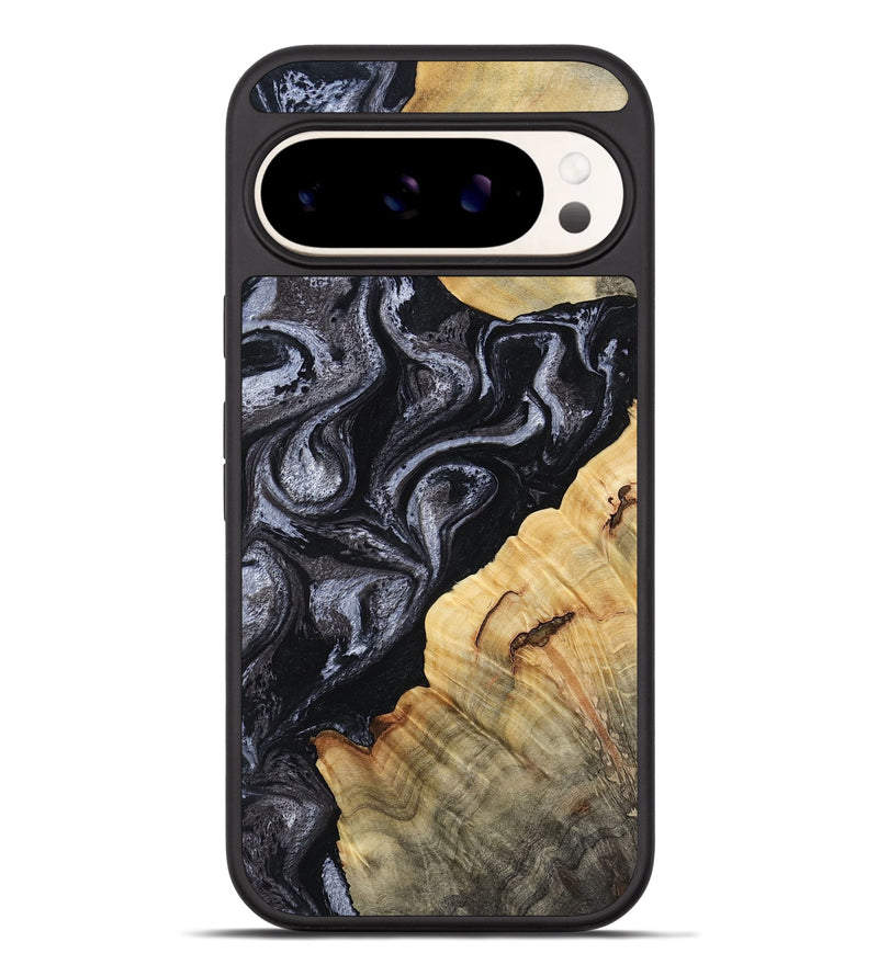 Pixel 9 Pro XL Wood Phone Case - Kenisha (Black & White, 808457)
