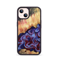 iPhone 14 Wood Phone Case - Kara (Red, 808461)