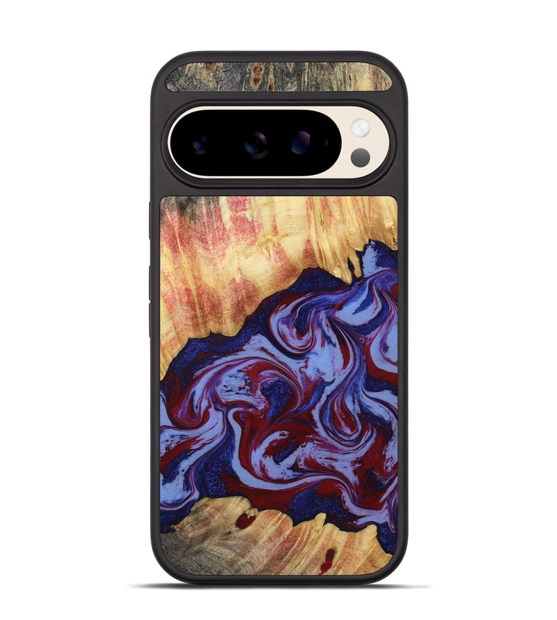 Pixel 10 Pro Wood Phone Case - Kara (Red, 808461)