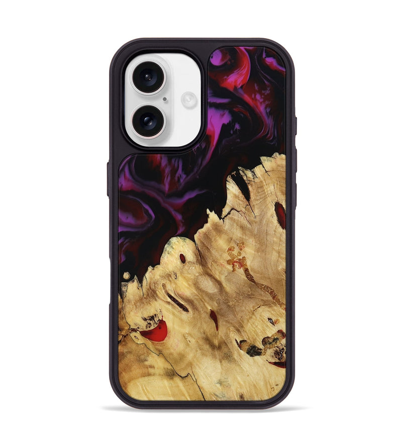 iPhone 17 Wood Phone Case - Lindsay (Red, 808462)