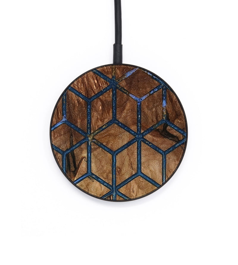 Circle Wood Wireless Charger - Sevyn (Pattern, 808476)