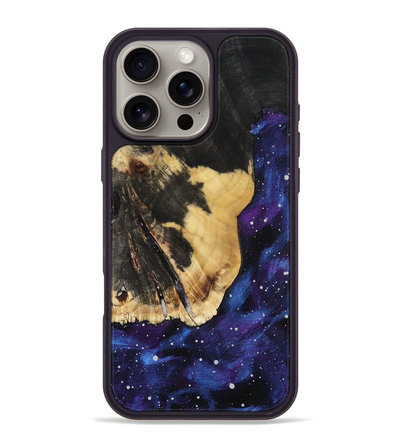 iPhone 16 Pro Max Wood Phone Case - Ledger (Cosmos, 808533)
