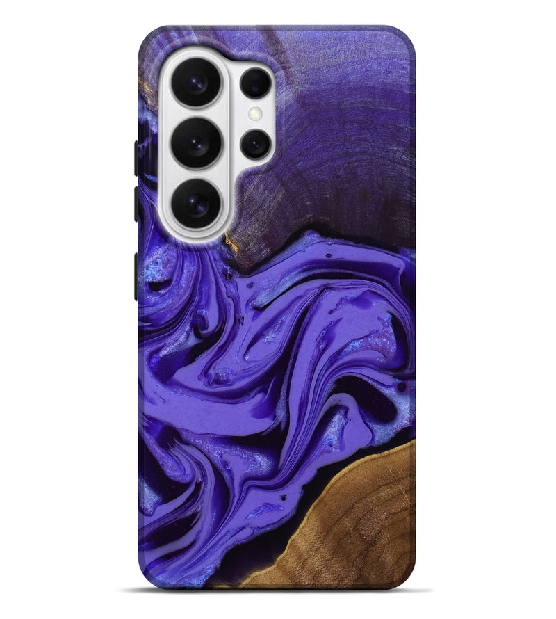 Galaxy S26 Ultra Wood Live Edge Phone Case - Liana (Purple, 808542)