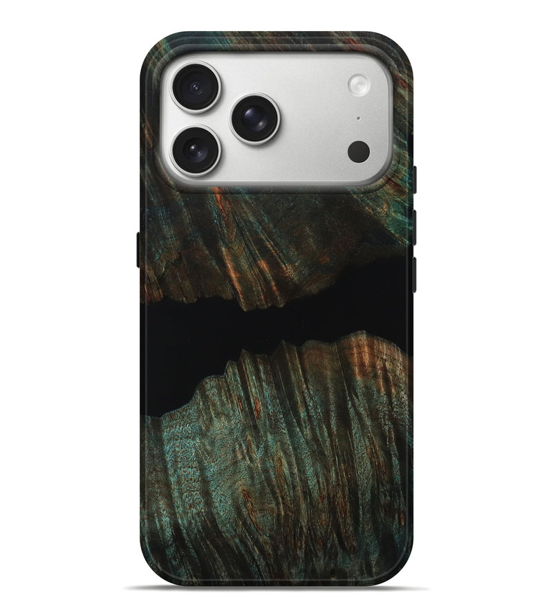 iPhone 17 Pro Max Wood Live Edge Phone Case - Phil (Wood Burl, 808559)
