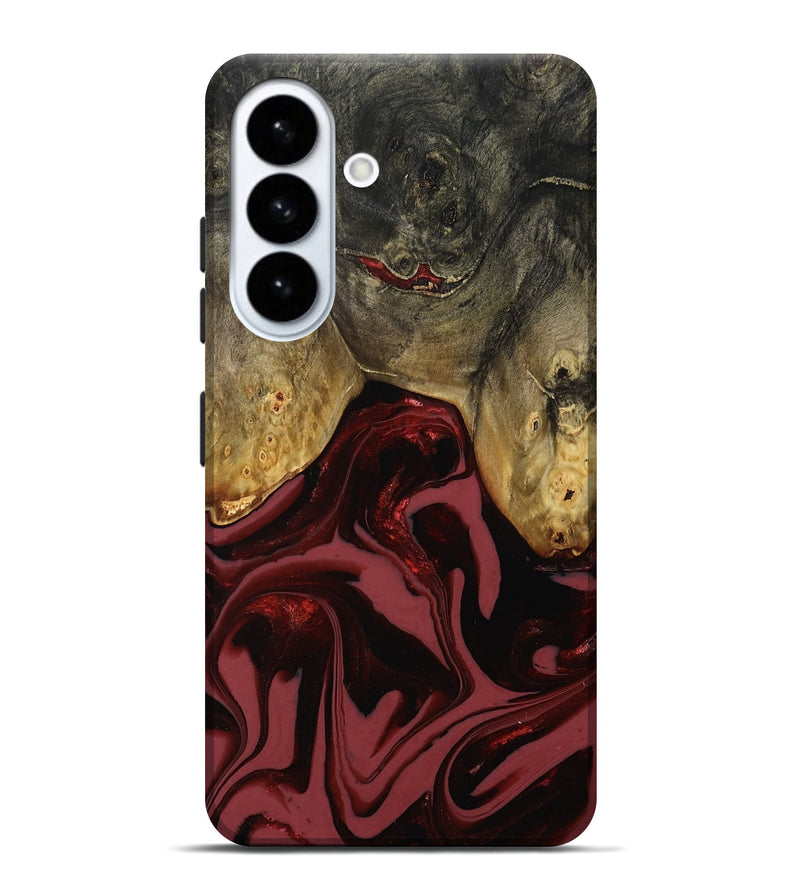 Galaxy S26 Plus Wood Live Edge Phone Case - Dalton (Red, 808561)
