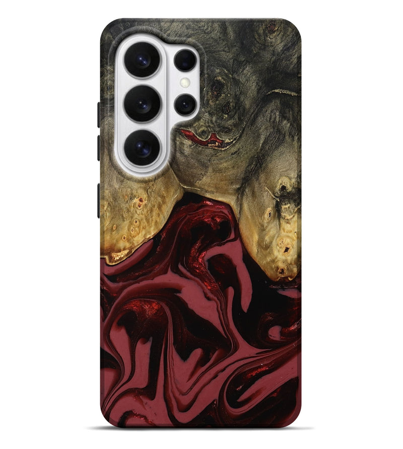 Galaxy S26 Ultra Wood Live Edge Phone Case - Dalton (Red, 808561)