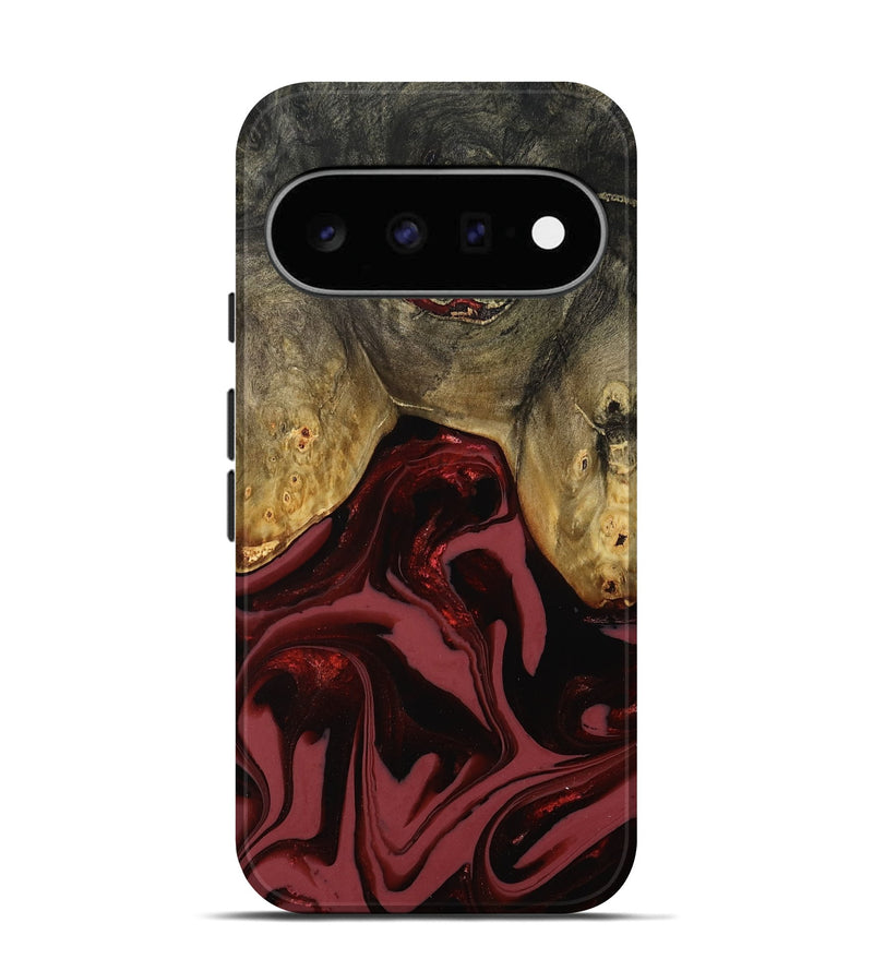 Pixel 11 Wood Live Edge Phone Case - Dalton (Red, 808561)