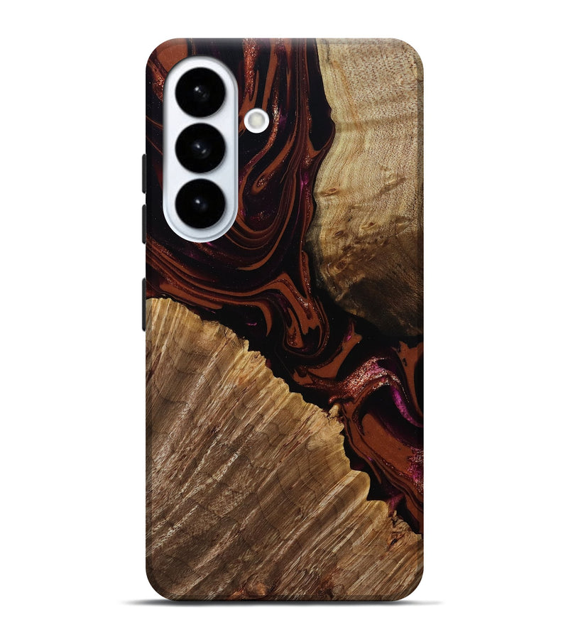 Galaxy S26 Plus Wood Live Edge Phone Case - Lue (Red, 808567)