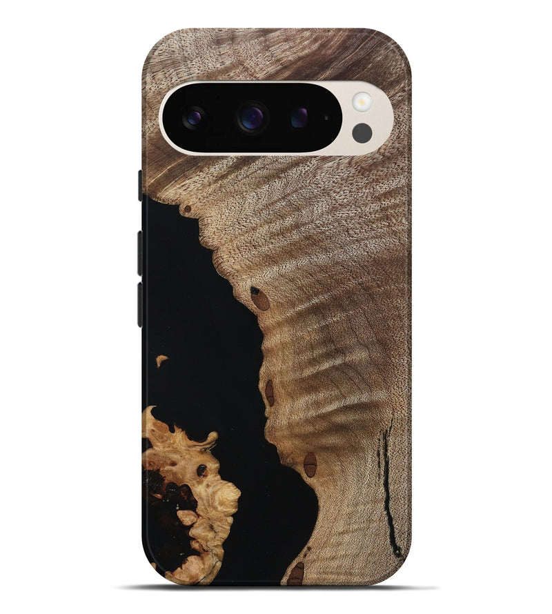 Pixel 9 Pro XL Wood Live Edge Phone Case - Francis (Wood Burl, 808591)