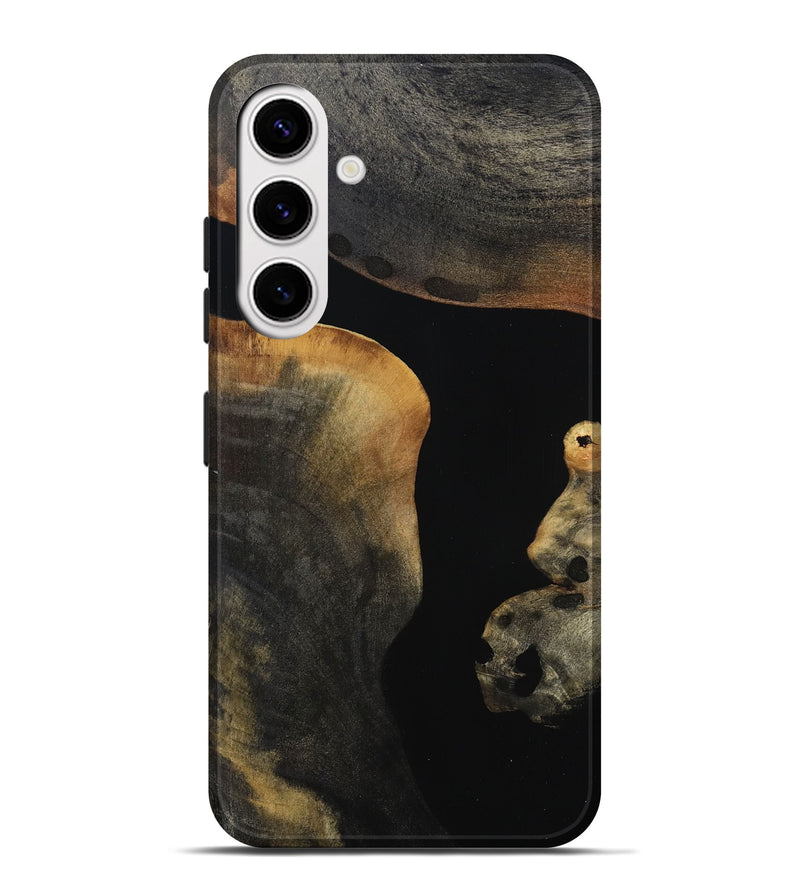 Galaxy S25 Plus Wood Live Edge Phone Case - Salina (Wood Burl, 808601)