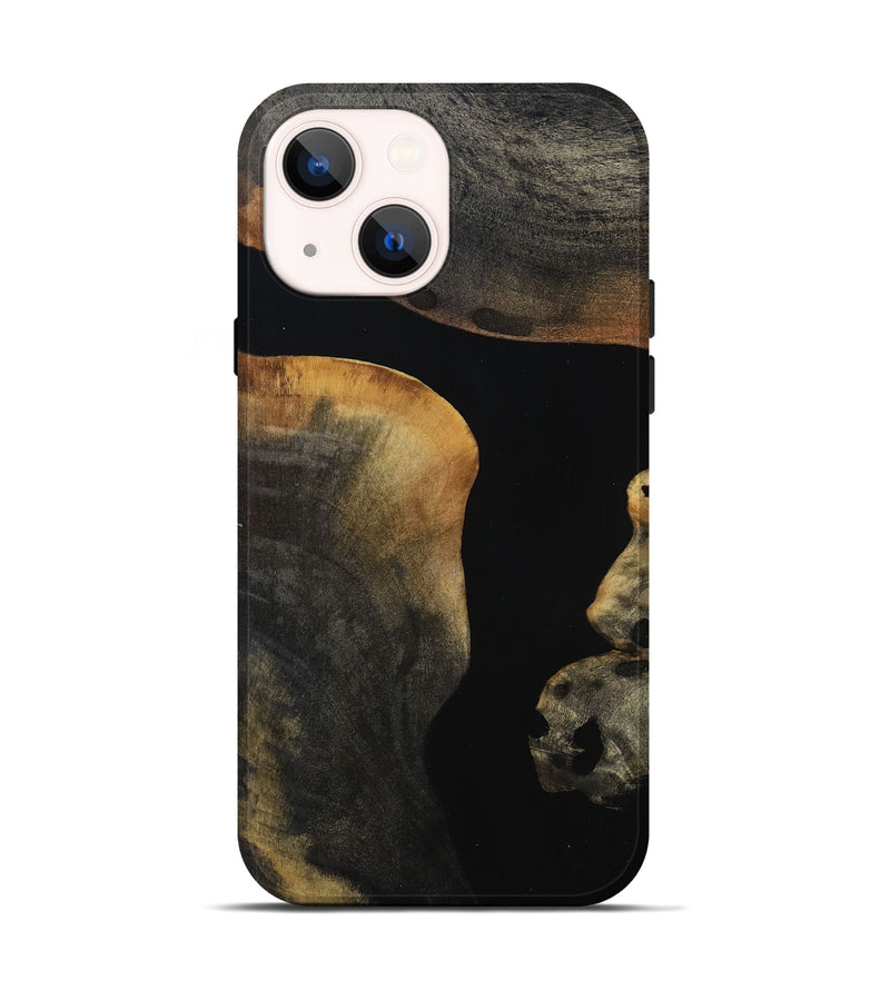iPhone 14 Wood Live Edge Phone Case - Salina (Wood Burl, 808601)