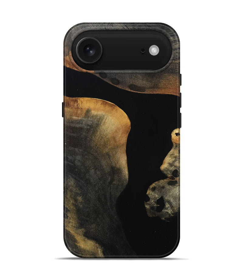 iPhone 17 Air Wood Live Edge Phone Case - Salina (Wood Burl, 808601)