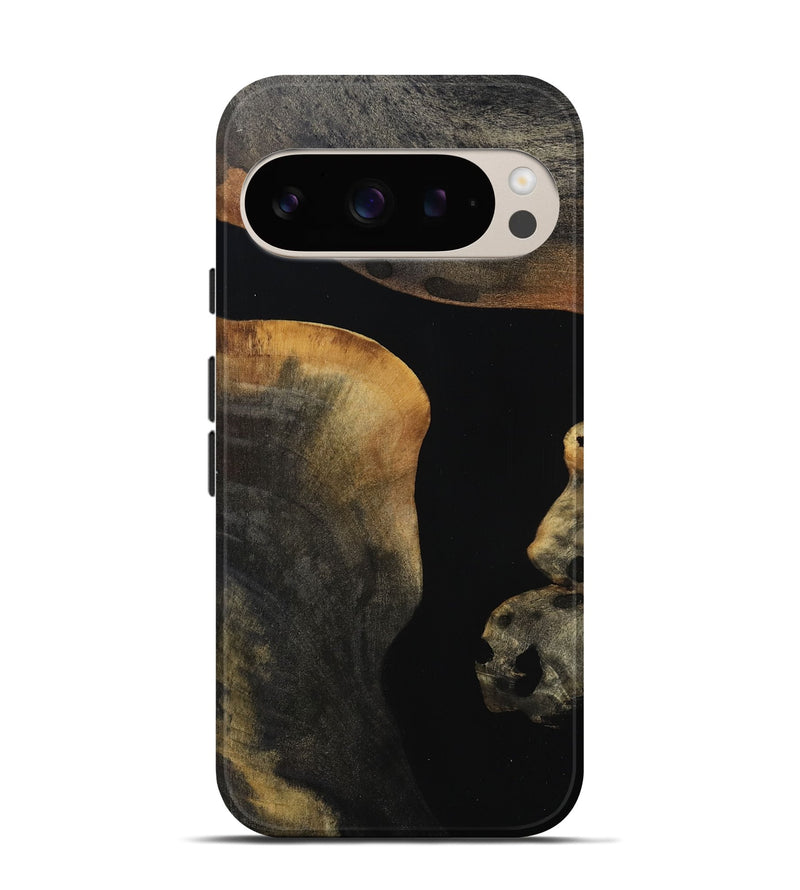 Pixel 9 Wood Live Edge Phone Case - Salina (Wood Burl, 808601)