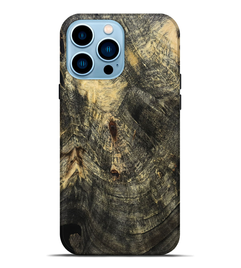 iPhone 14 Pro Max Wood Live Edge Phone Case - Austen (Wood Burl, 808615)