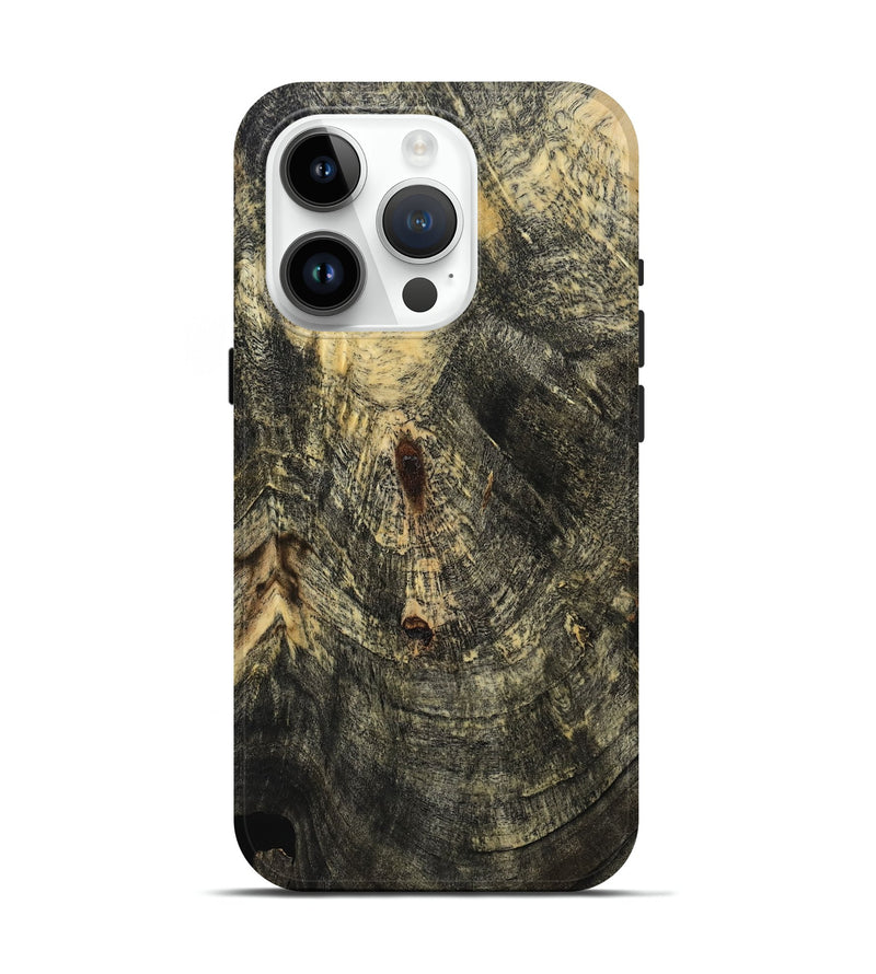 iPhone 15 Pro Wood Live Edge Phone Case - Austen (Wood Burl, 808615)