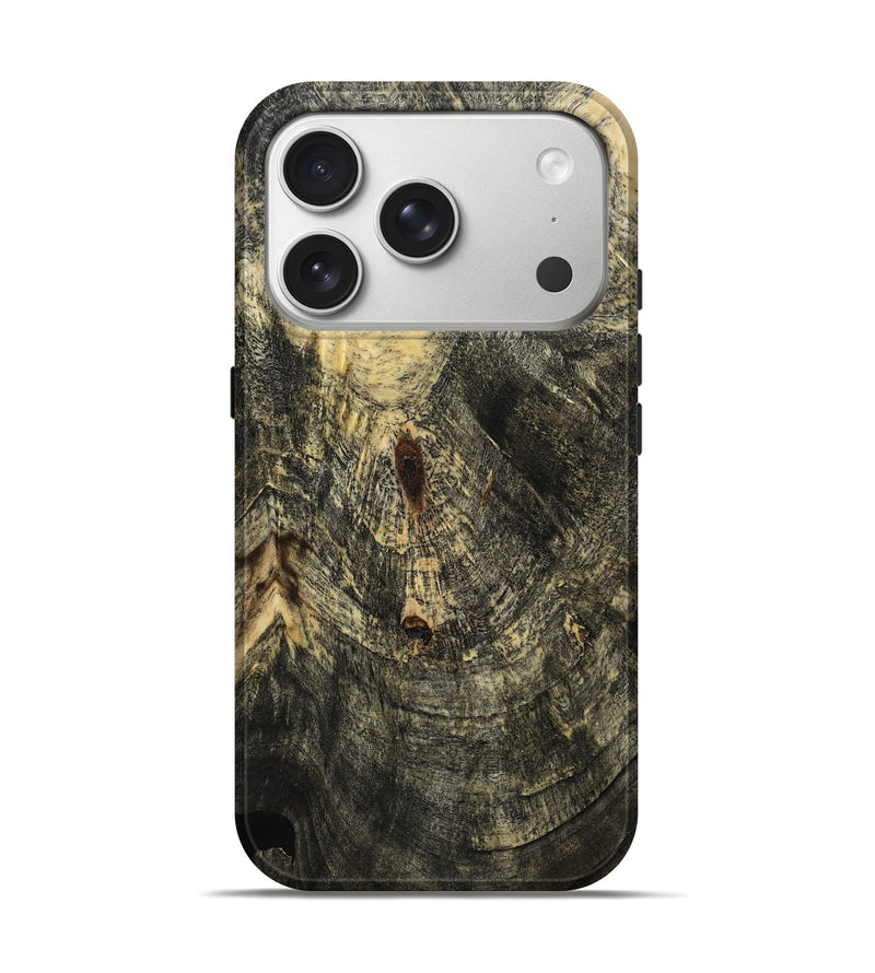 iPhone 17 Pro Wood Live Edge Phone Case - Austen (Wood Burl, 808615)