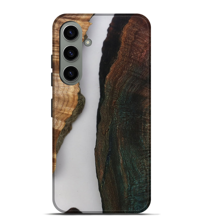 Galaxy S24 Plus Wood Live Edge Phone Case - Rob (Clear, 808646)