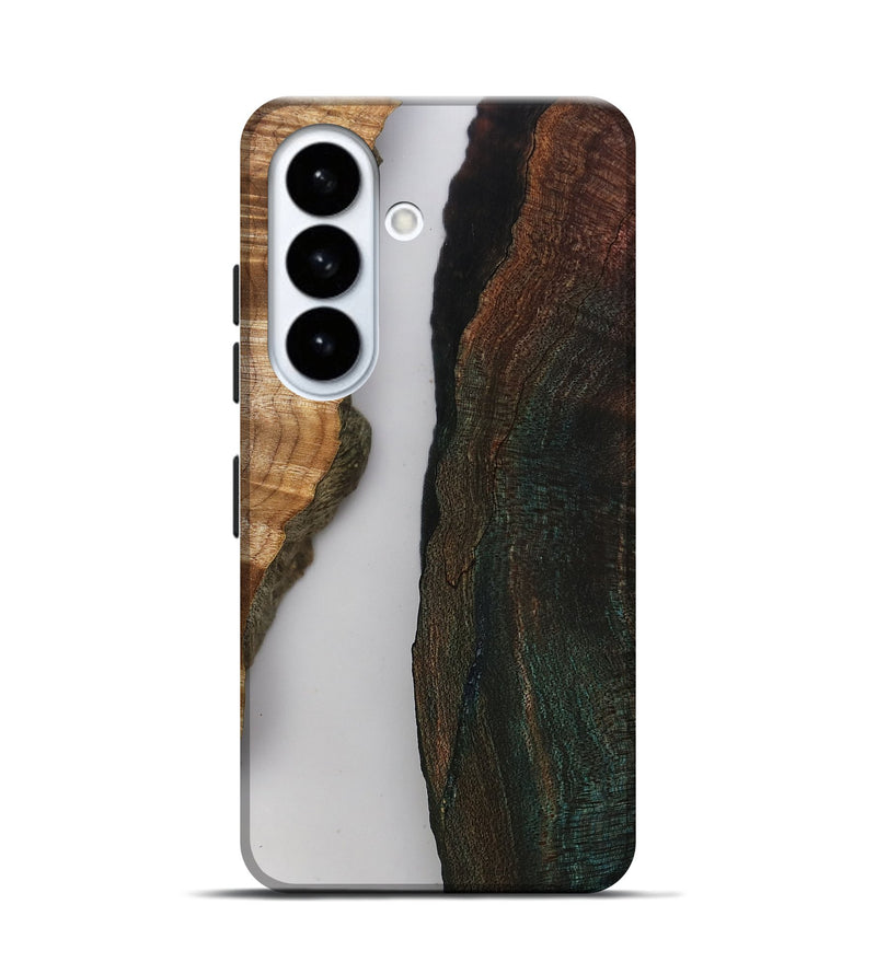 Galaxy S26 Wood Live Edge Phone Case - Rob (Clear, 808646)