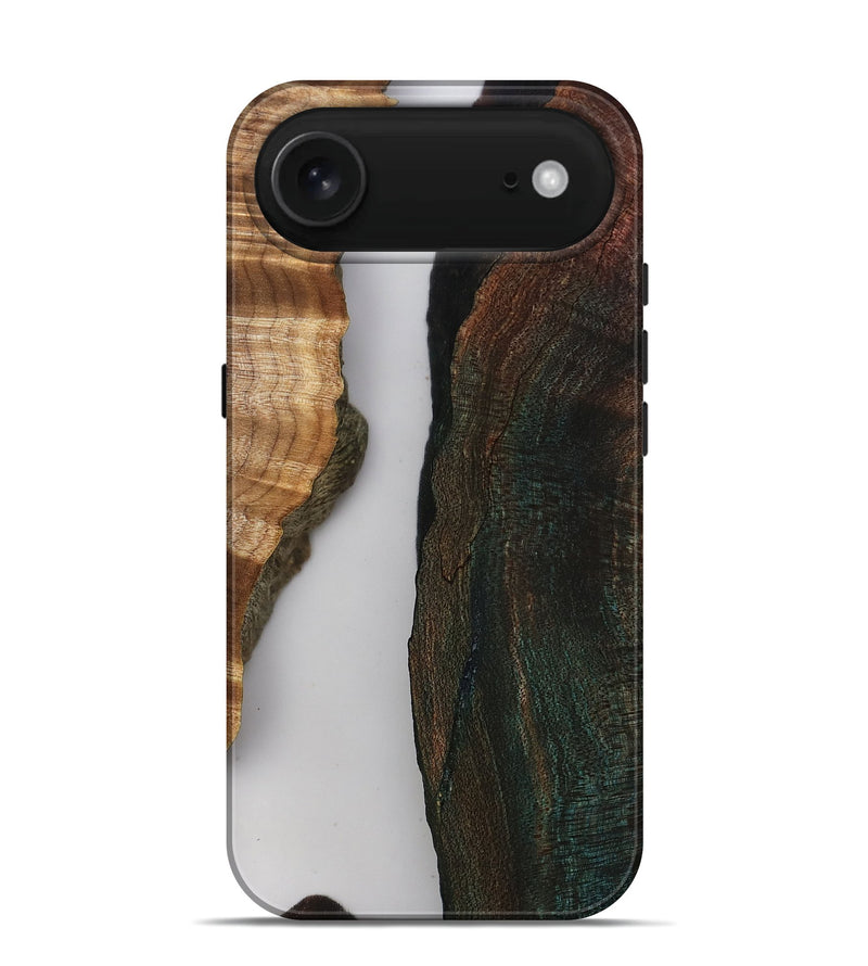 iPhone 17 Air Wood Live Edge Phone Case - Rob (Clear, 808646)