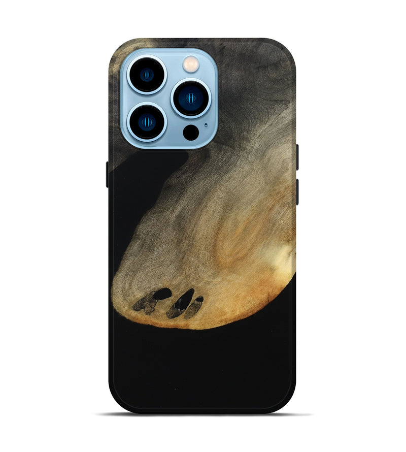 iPhone 14 Pro Wood Live Edge Phone Case - Beau (Wood Burl, 808677)