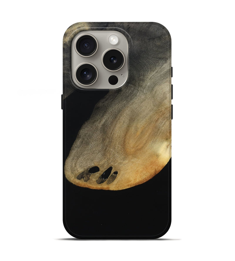 iPhone 16 Pro Wood Live Edge Phone Case - Beau (Wood Burl, 808677)