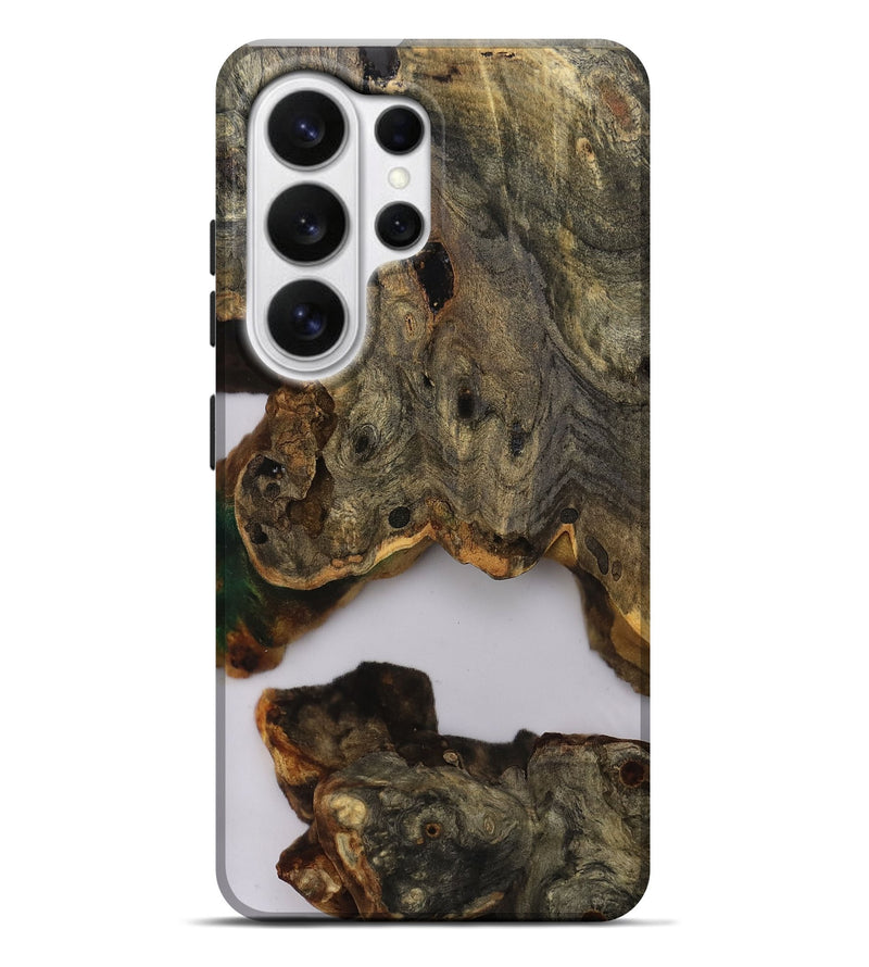 Galaxy S26 Ultra Wood Live Edge Phone Case - Mertie (Clear, 808691)