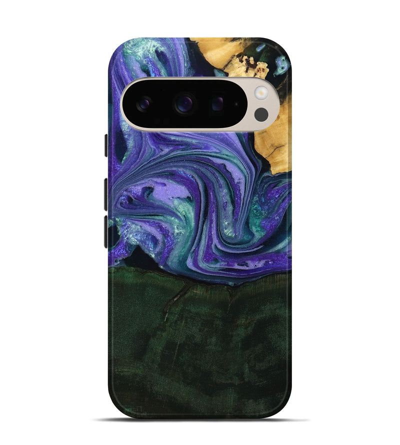 Pixel 10 Wood Live Edge Phone Case - Raelynn (Purple, 808694)