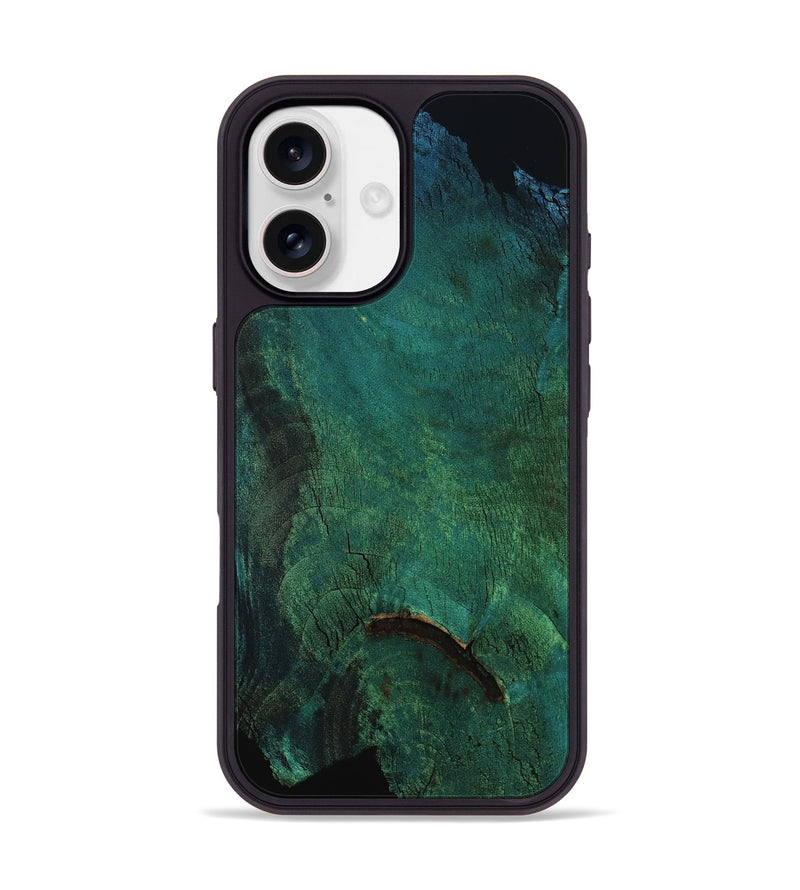 iPhone 17 Wood Phone Case - Basil (Double Dyed, 808735)