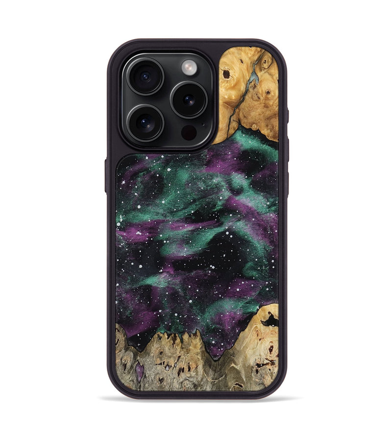 iPhone 15 Pro Wood Phone Case - Shaylee (Cosmos, 808789)