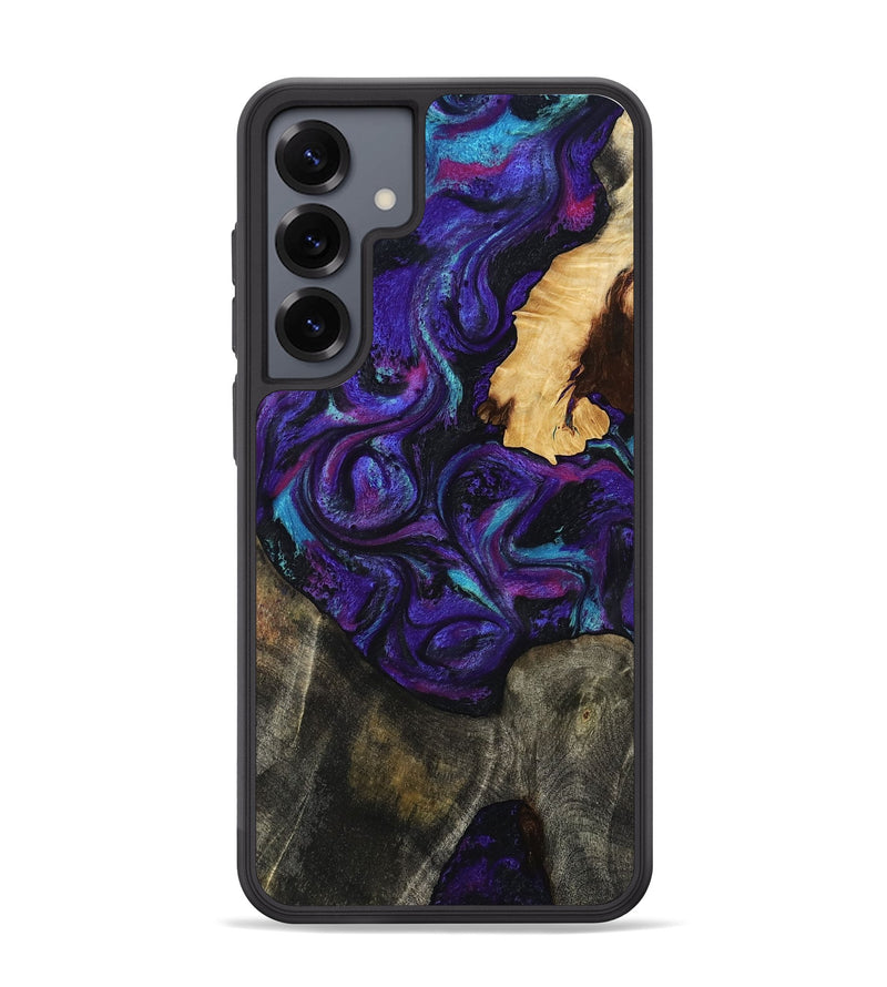 Galaxy S25 Plus Wood Phone Case - Joey (Purple, 808824)