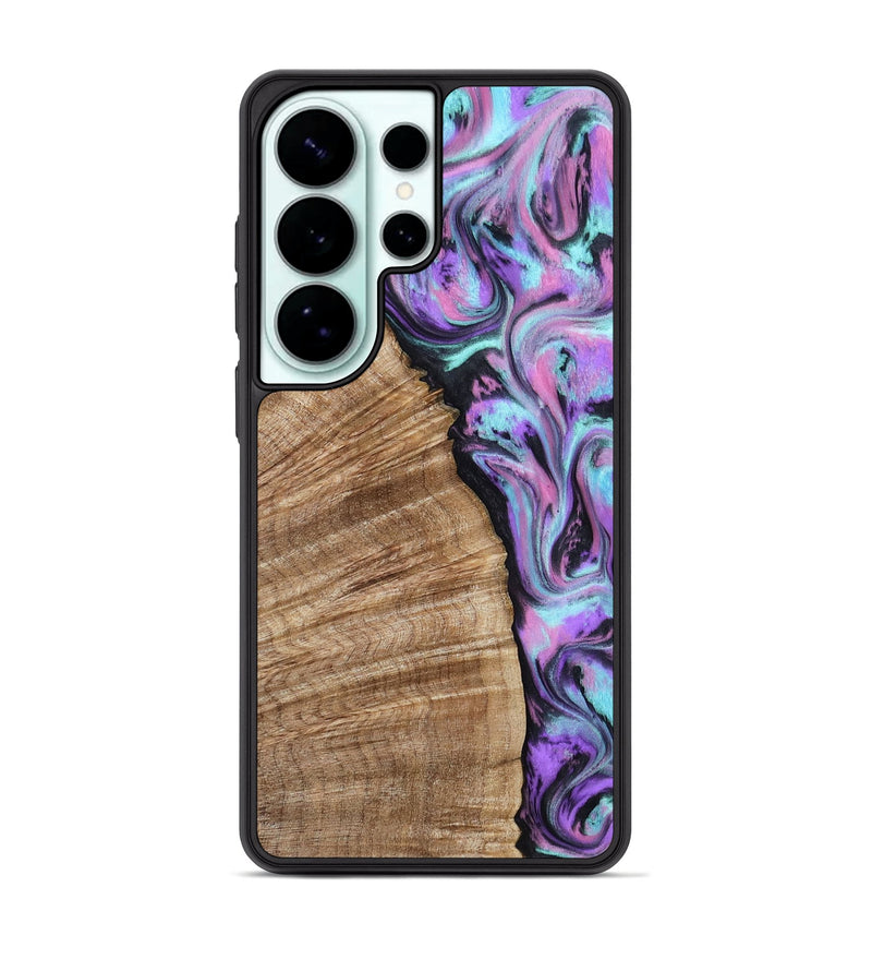 Galaxy S26 Ultra Wood Phone Case - Rod (Purple, 808828)