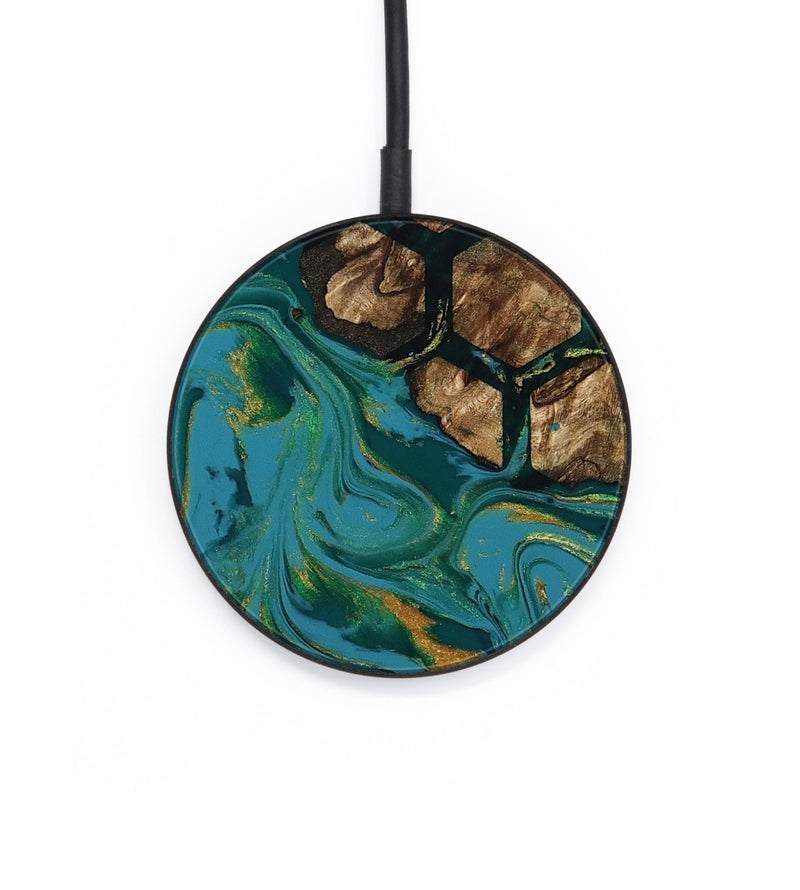Circle Wood Wireless Charger - Carmelo (Pattern, 808842)