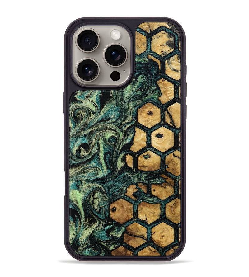 iPhone 16 Pro Max Wood Phone Case - Ione (Pattern, 808861)