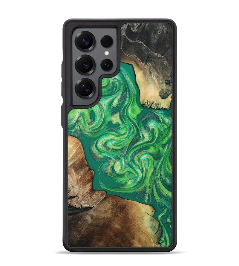 Galaxy S25 Ultra Wood Phone Case - Sylas (Green, 808873)