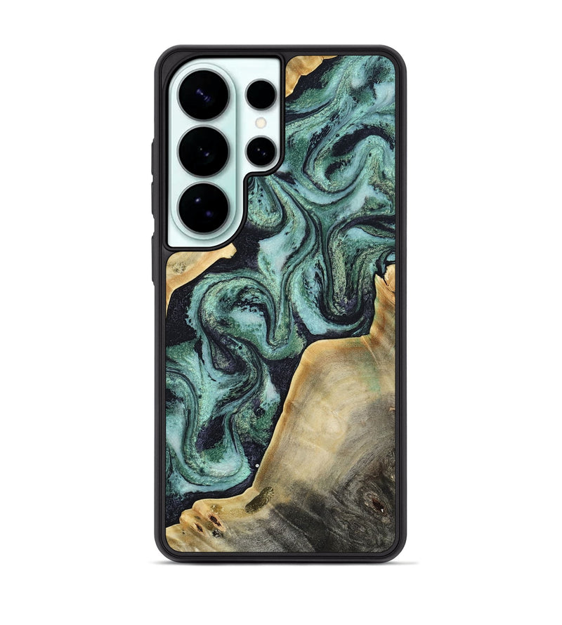 Galaxy S26 Ultra Wood Phone Case - Kory (Green, 808882)