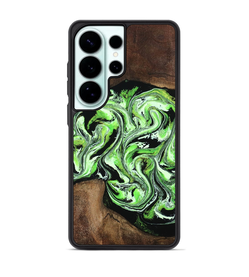 Galaxy S26 Ultra Wood Phone Case - Kyrie (Green, 808886)