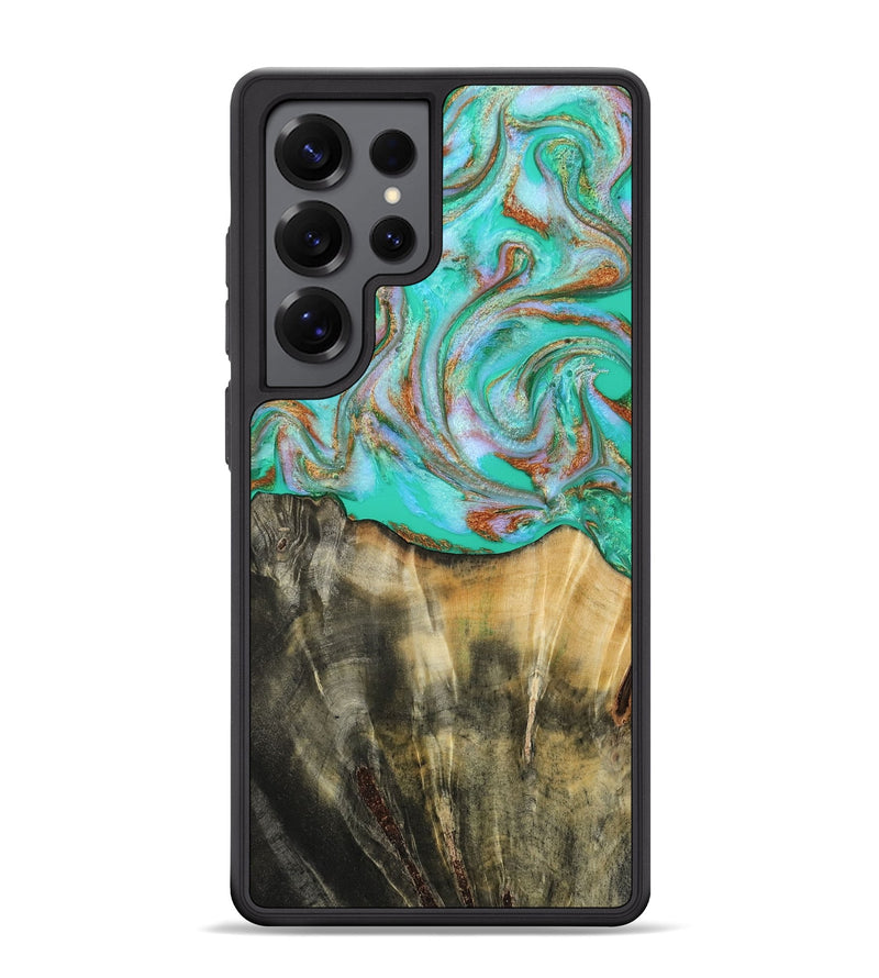Galaxy S25 Ultra Wood Phone Case - Addisyn (Green, 808887)