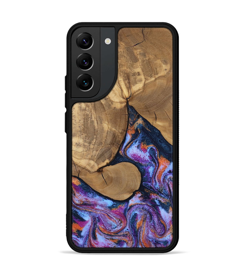 Galaxy S22 Plus Wood Phone Case - Jesica (Blue, 808892)