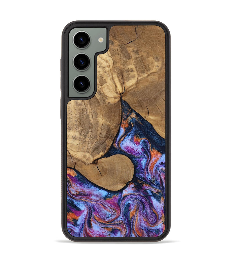 Galaxy S23 Plus Wood Phone Case - Jesica (Blue, 808892)