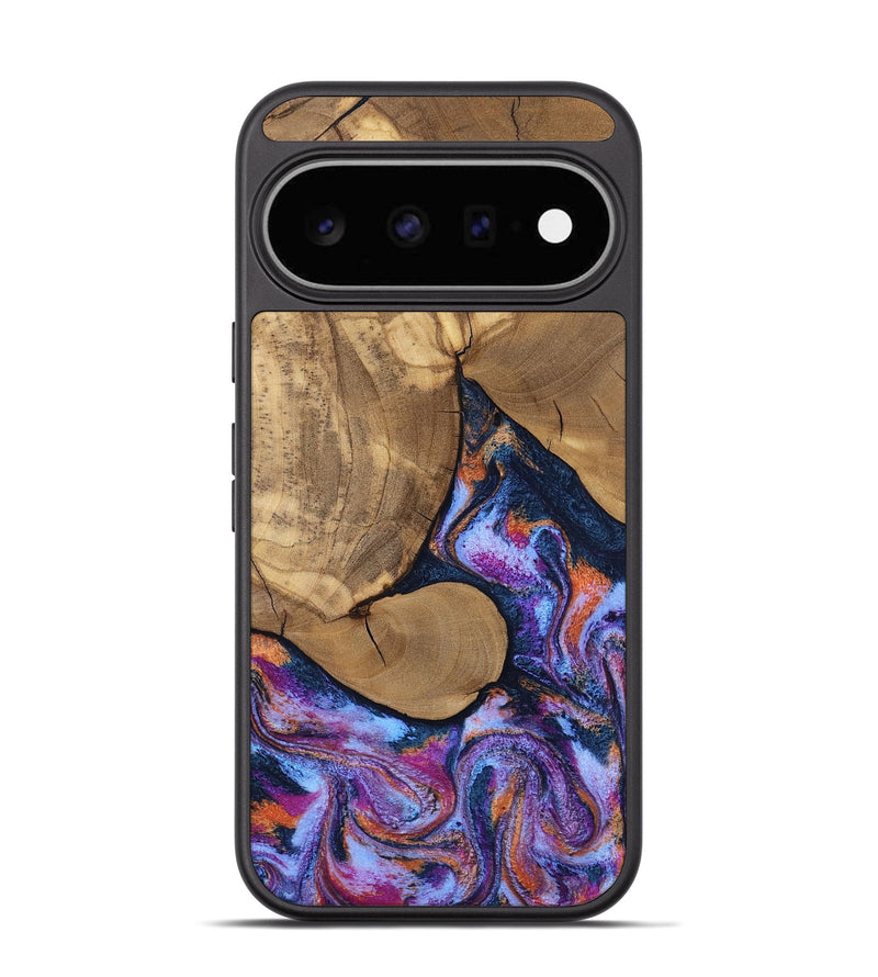 Pixel 11 Wood Phone Case - Jesica (Blue, 808892)