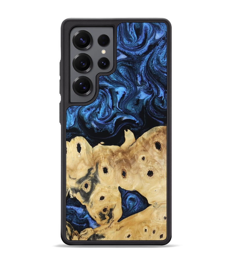 Galaxy S25 Ultra Wood Phone Case - Cailyn (Blue, 808896)