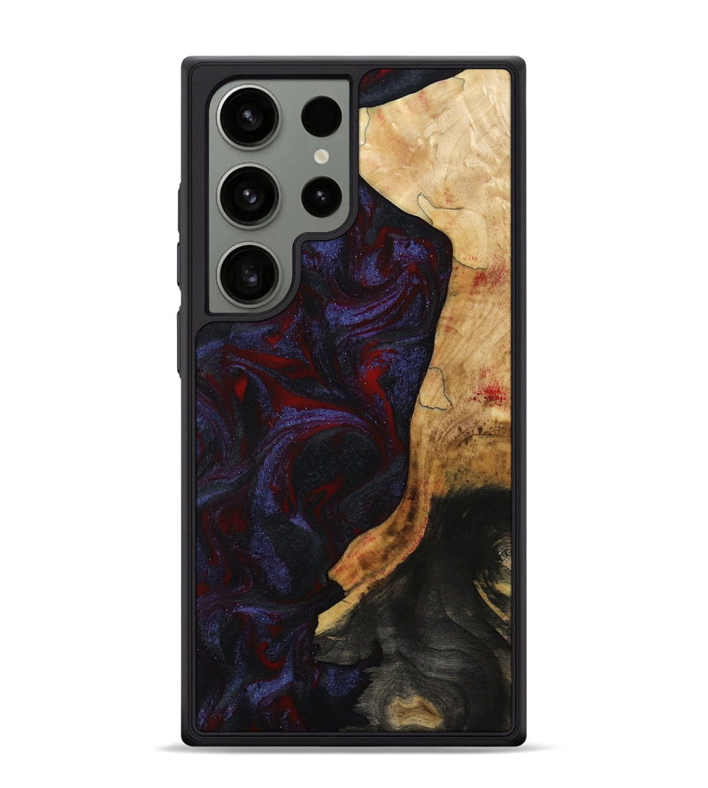 Galaxy S24 Ultra Wood Phone Case - Erich (Red, 808909)