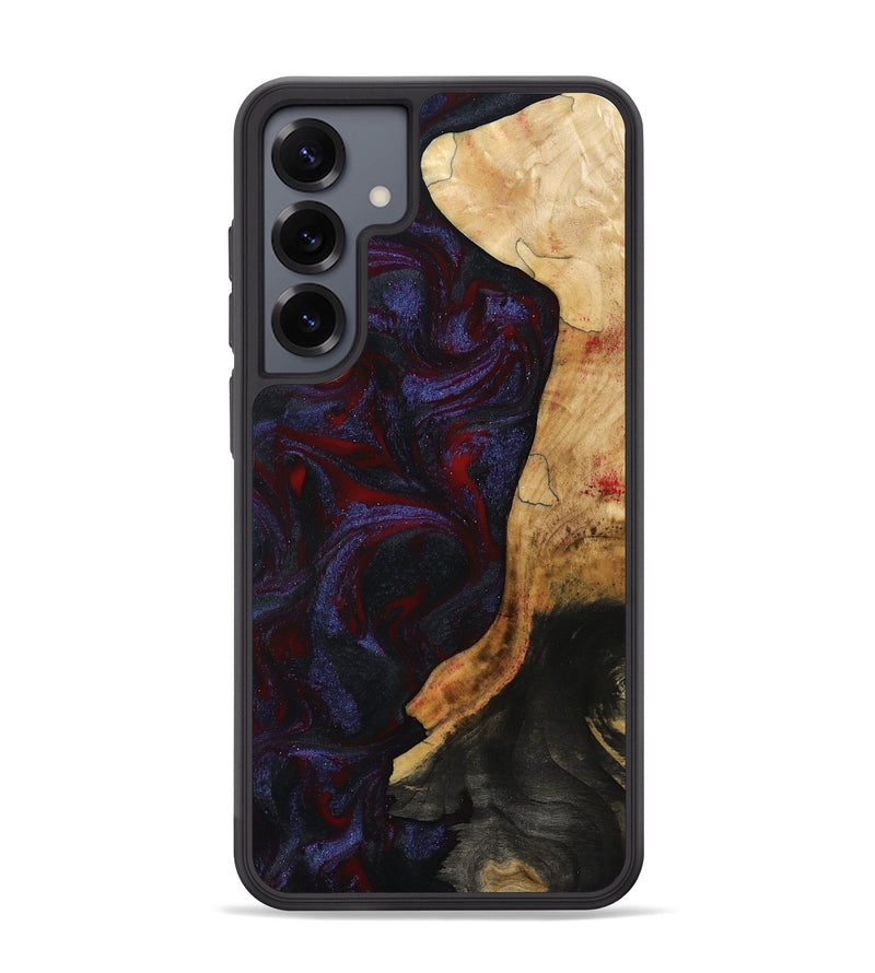 Galaxy S25 Plus Wood Phone Case - Erich (Red, 808909)