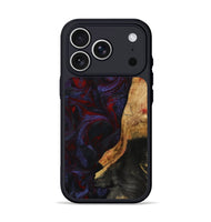iPhone 17 Pro Wood Phone Case - Erich (Red, 808909)